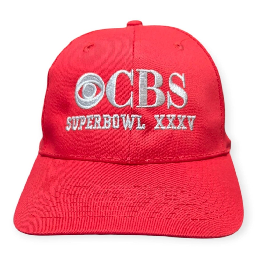 CBS Super Bowl XXXV Snapback Hat Vintage NFL Toppers One Size
